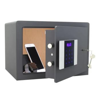 Preview: Rottner Hoteltresor Prestige 250 Elektronikschloss anthrazit T06150